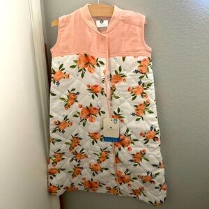 Little Unicorn Quilted Muslin Cotton Sleep Bag NWT Size Large (18-24 months)